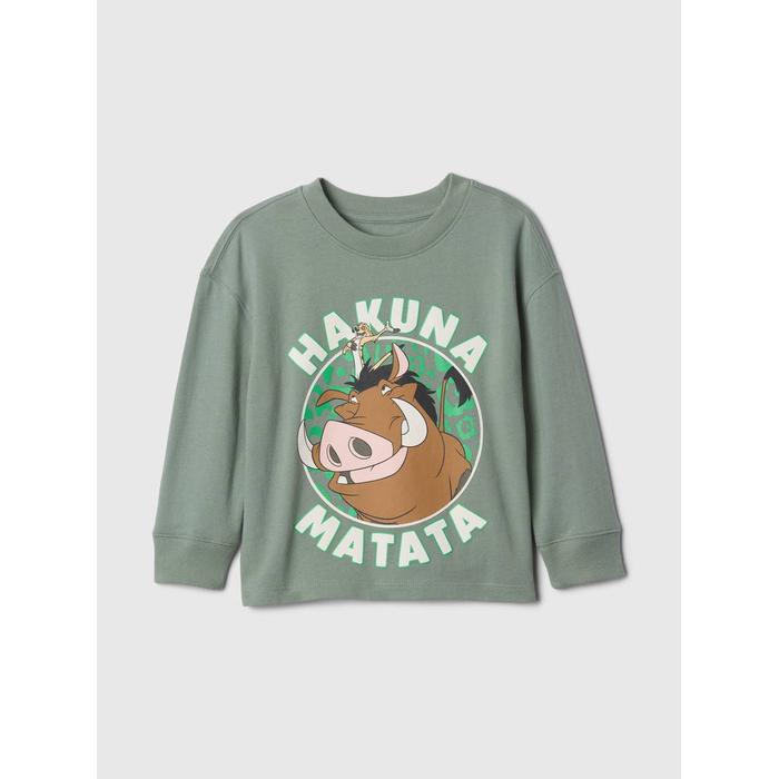 Gap × Disney Lion King Grafikli T-Shirt цвет: Зелёный