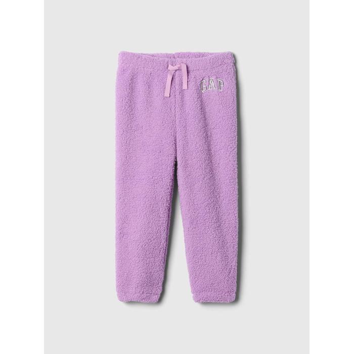 Gap Logo Sherpa Jogger Eşofman Altı цвет: Фиолетовый