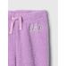 Gap Logo Sherpa Jogger Eşofman Altı цвет: Фиолетовый