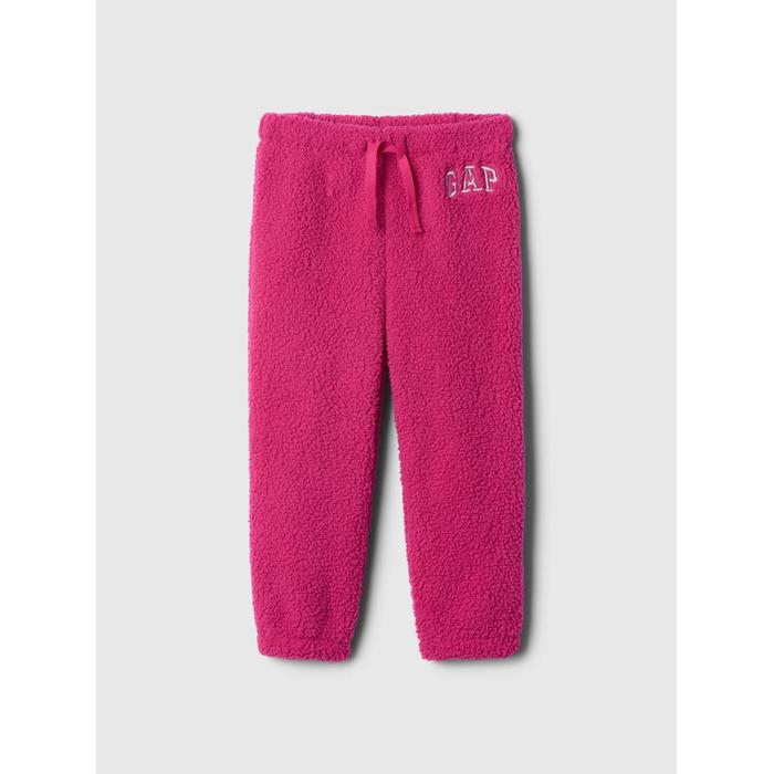 Gap Logo Sherpa Jogger Eşofman Altı цвет: Розовый