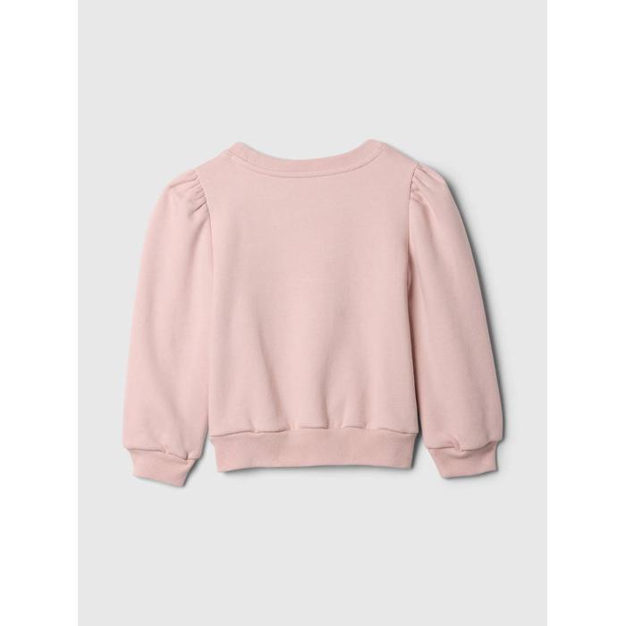 Винтажная толстовка с логотипом Soft Gap цвет: Розовый