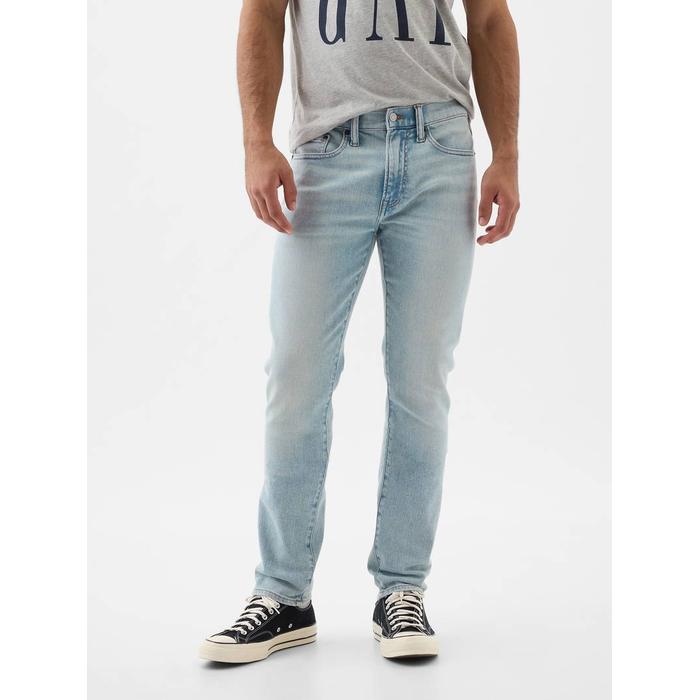 Ex Джинсовые брюки GAPFL Skinny Soft Wear Max цвет: Голубой
