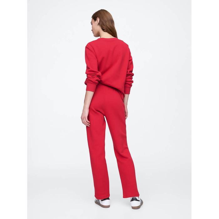 Gap Logo Bootcut Pull-On Fleece Eşofman Altı цвет: Красный
