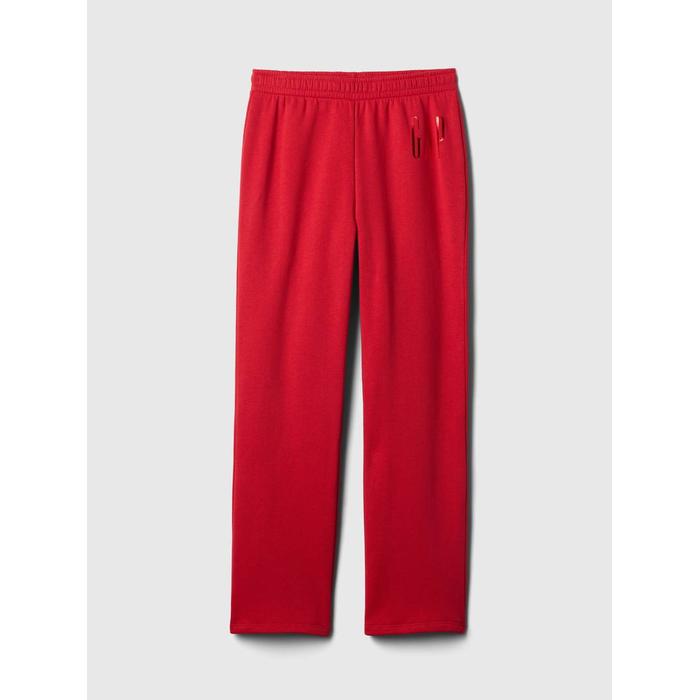 Gap Logo Bootcut Pull-On Fleece Eşofman Altı цвет: Красный
