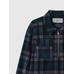 Yarım Fermuarlı Desenli Sweatshirt цвет: Голубой
