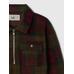 Yarım Fermuarlı Desenli Sweatshirt цвет: Зелёный