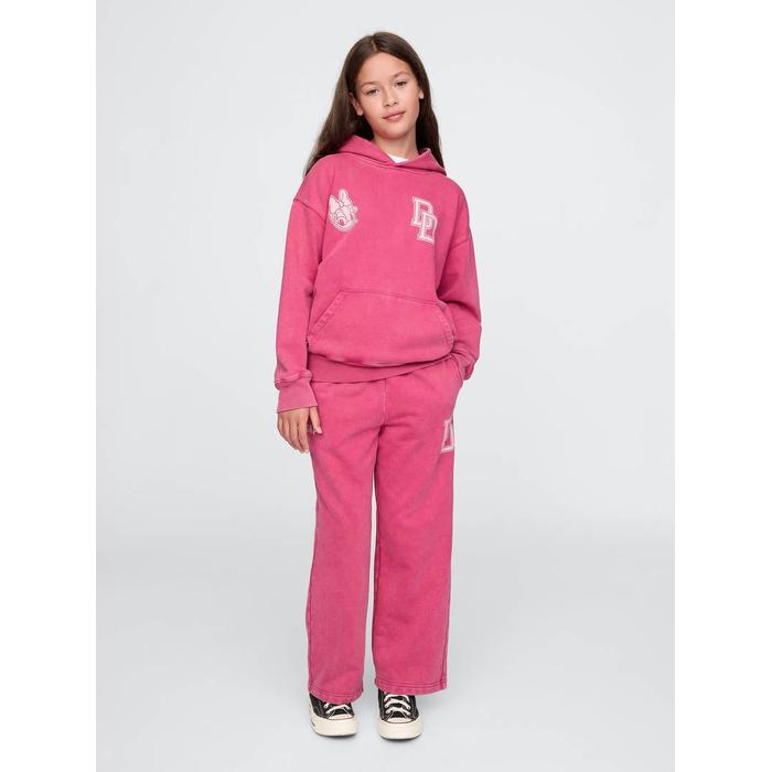 Gap × Disney Gap Logo VintageSoft Fleece Eşofman Altı цвет: Розовый
