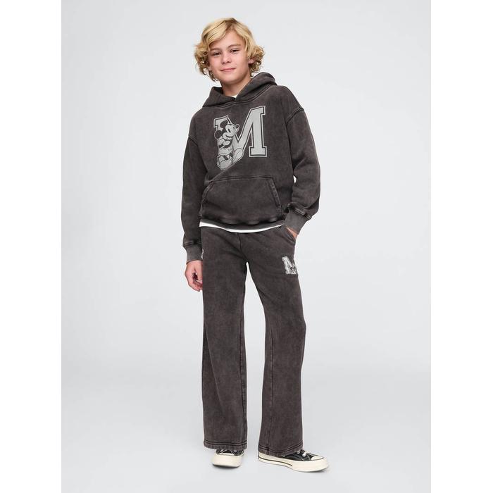Disney Спортивные штаны из флиса с логотипом Gap × Gap от VintageSoft цвет: Чёрный