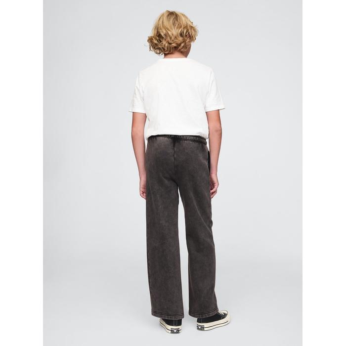 Disney Спортивные штаны из флиса с логотипом Gap × Gap от VintageSoft цвет: Чёрный