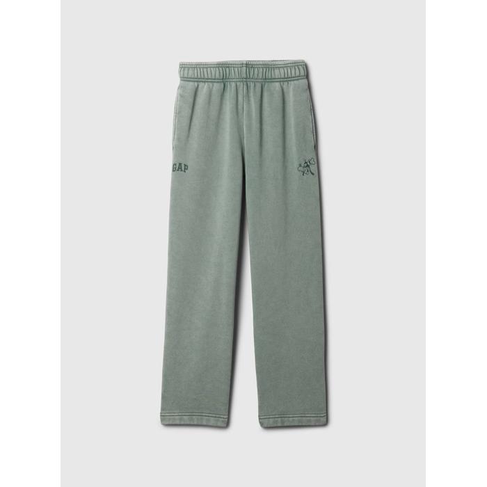 Gap × Disney Gap Logo VintageSoft Fleece Eşofman Altı цвет: Зелёный