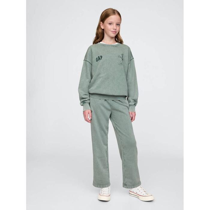 Gap × Disney Gap Logo VintageSoft Fleece Eşofman Altı цвет: Зелёный