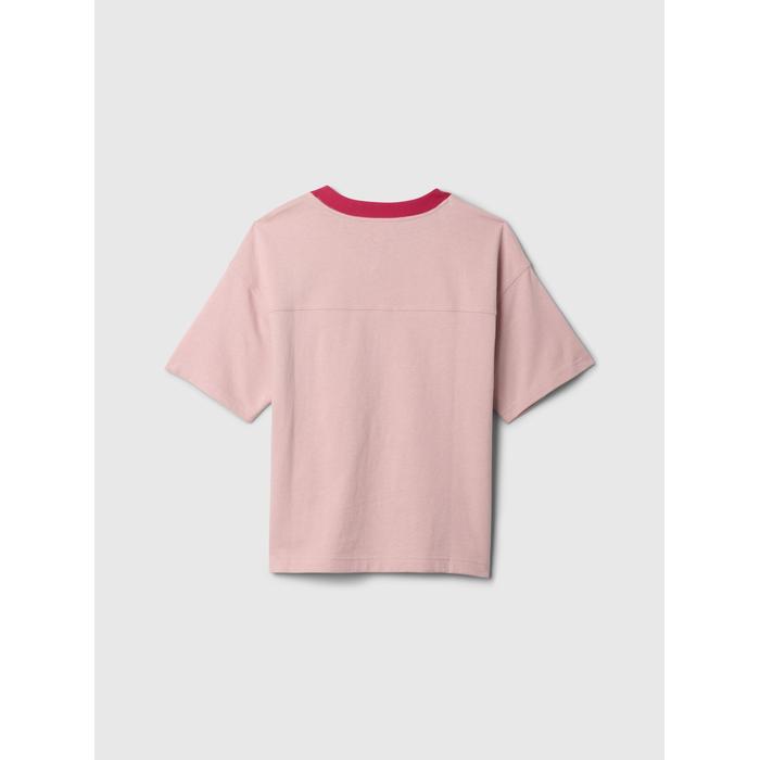 Disney Университетская футболка с логотипом Gap × Gap цвет: Розовый