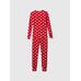 Desenli Cozy Pijama Takımı цвет: Красный