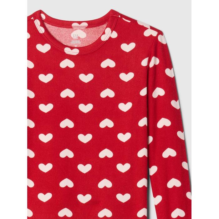 Desenli Cozy Pijama Takımı цвет: Красный