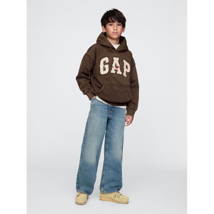 Gap Logo Vintage Soft Western Sweatshirt цвет: Коричневый