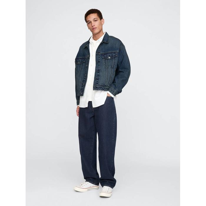 Gap logo × Disney Mickey Mouse İkonu Denim Ceket цвет: Синий