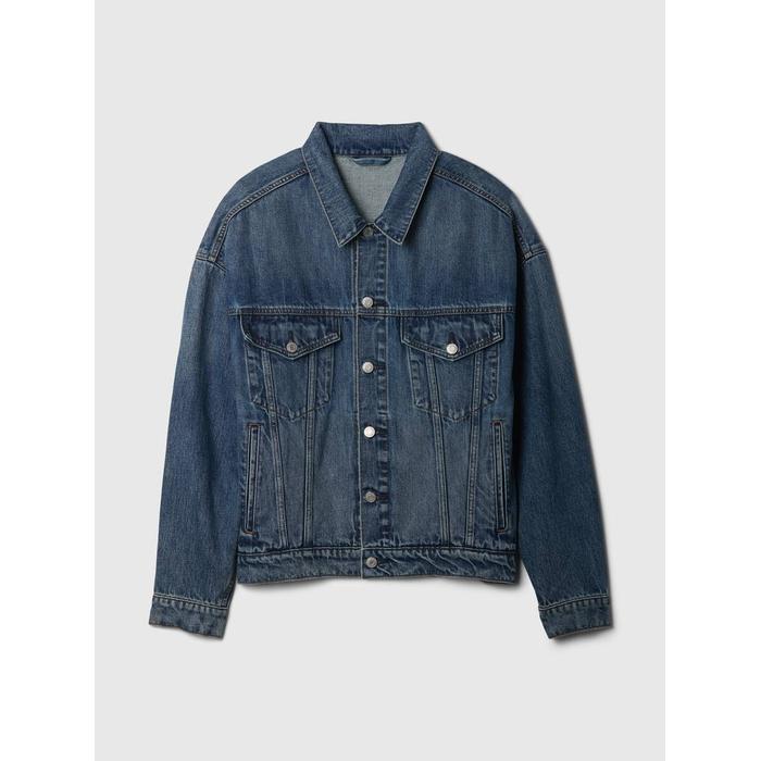 Gap logo × Disney Mickey Mouse İkonu Denim Ceket цвет: Синий