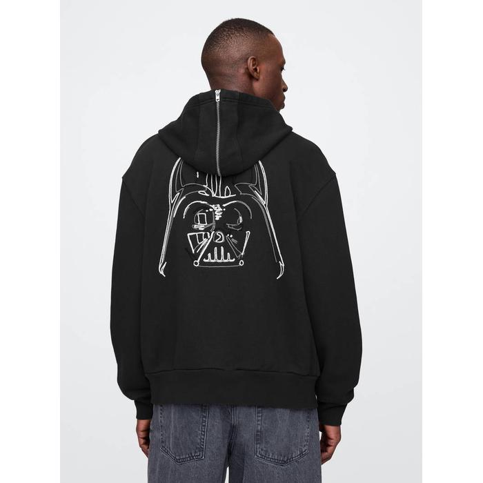 Star Wars Grafikli Extra Heavyweight Varsity Ceket цвет: Чёрный