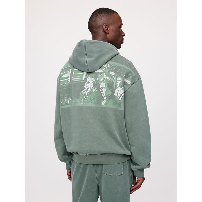 Star Wars Grafikli Heavyweight Fleece Sweatshirt цвет: Зелёный