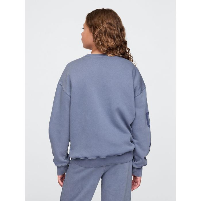 Gap × Disney Gap Logo Vintage Soft Fleece Sweatshirt цвет: Голубой