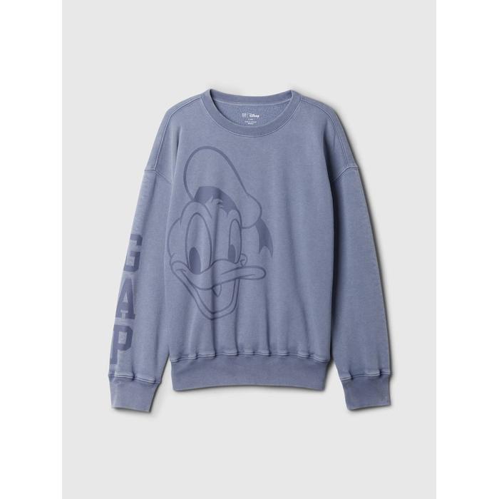 Gap × Disney Gap Logo Vintage Soft Fleece Sweatshirt цвет: Голубой