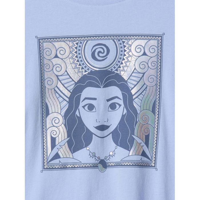 Disney Футболка с рисунком Gap × Moana цвет: Голубой