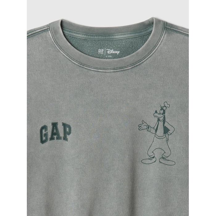 Gap × Disney Gap Logo Vintage Soft Fleece Sweatshirt цвет: Зелёный