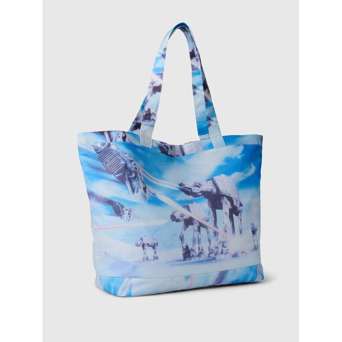 Gap Logo Star Wars™ Desenli Tote Çanta цвет: Голубой