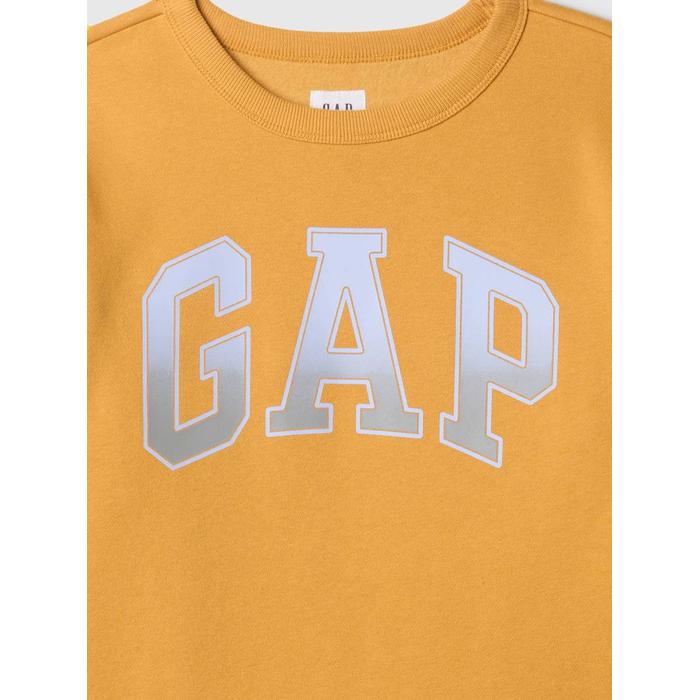 Флисовая толстовка с рисунком логотипа Gap цвет: Жёлтый