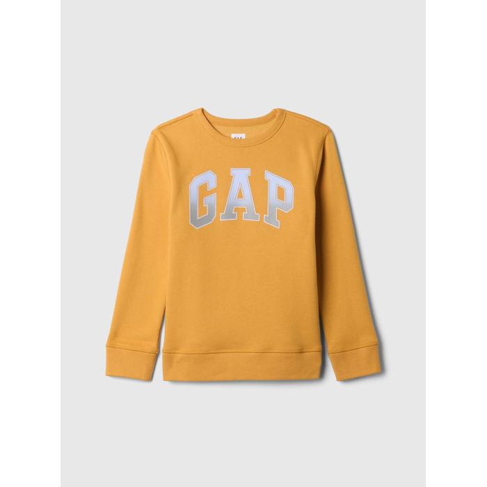 Флисовая толстовка с рисунком логотипа Gap цвет: Жёлтый