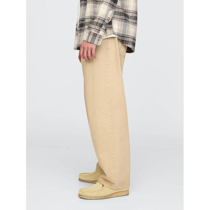 Extra Baggy Jean Pantolon цвет: Бежевый