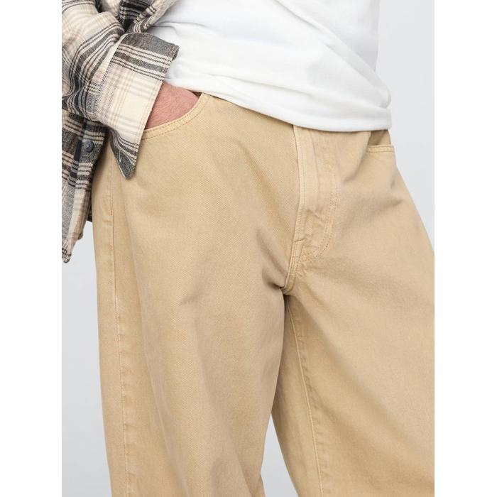 Extra Baggy Jean Pantolon цвет: Бежевый