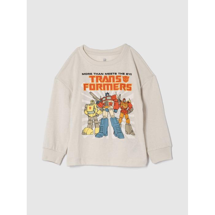 Gap Logo Transformers Grafikli T-Shirt цвет: Бежевый