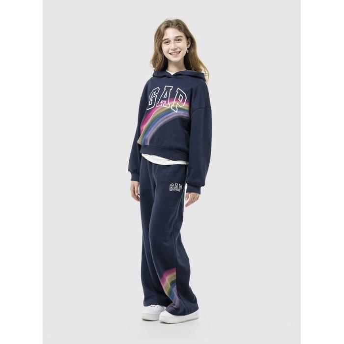 Relaxed Флисовая толстовка с логотипом Gap цвет: Синий