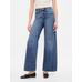 High Rise Wide-Leg Jean Pantolon цвет: Голубой