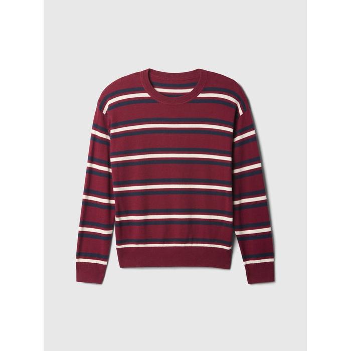 Свитер Intarsia с рисунком цвет: Красный