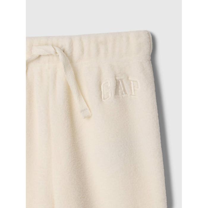 Спортивный костюм джоггера из флиса с логотипом Gap цвет: Белый
