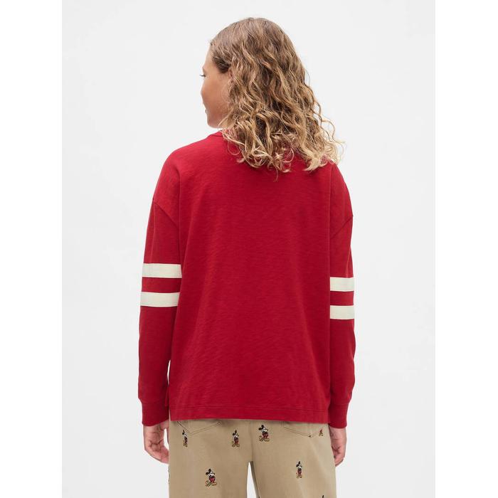Gap × Disney Varsity Jarse T-Shirt цвет: Красный