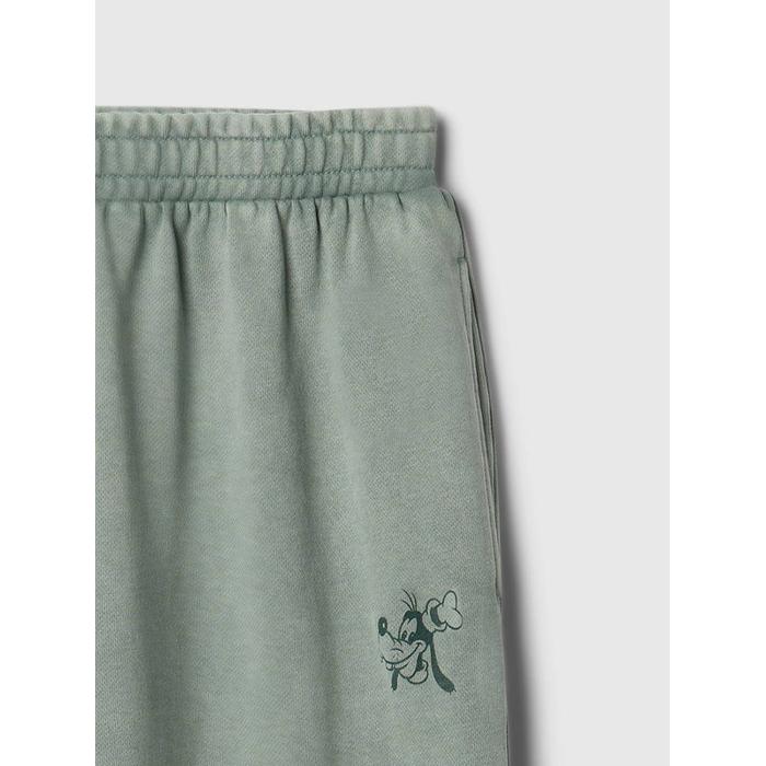 Gap × Disney Extra Baggy Fleece Eşofman Altı цвет: Зелёный