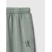 Gap × Disney Extra Baggy Fleece Eşofman Altı цвет: Зелёный
