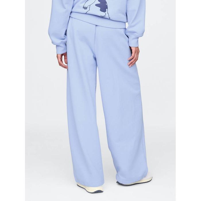 Gap × Disney Extra Baggy Fleece Eşofman Altı цвет: Голубой