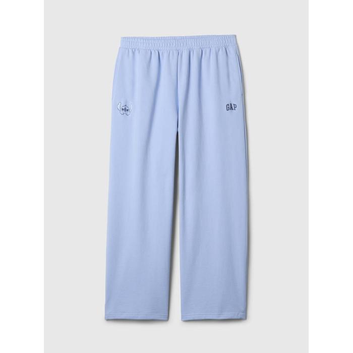 Gap × Disney Extra Baggy Fleece Eşofman Altı цвет: Голубой