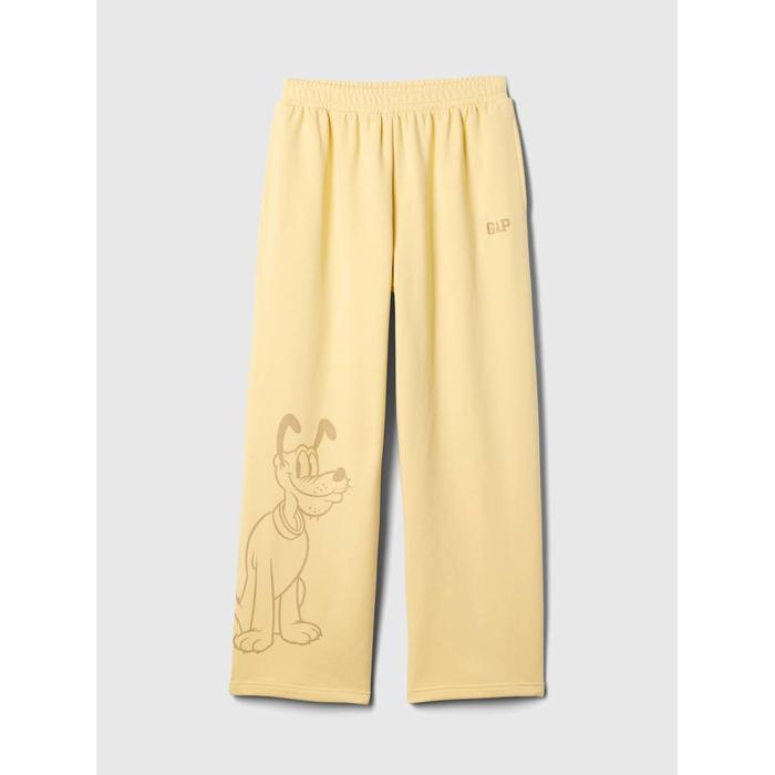 Gap × Disney Extra Baggy Fleece Eşofman Altı цвет: Жёлтый