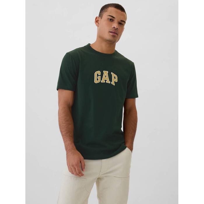 Футболка с логотипом Gap цвет: Зелёный
