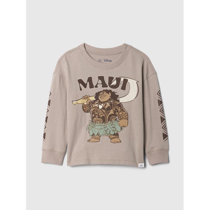 Disney Футболка с рисунком Gap × Moana цвет: Коричневый