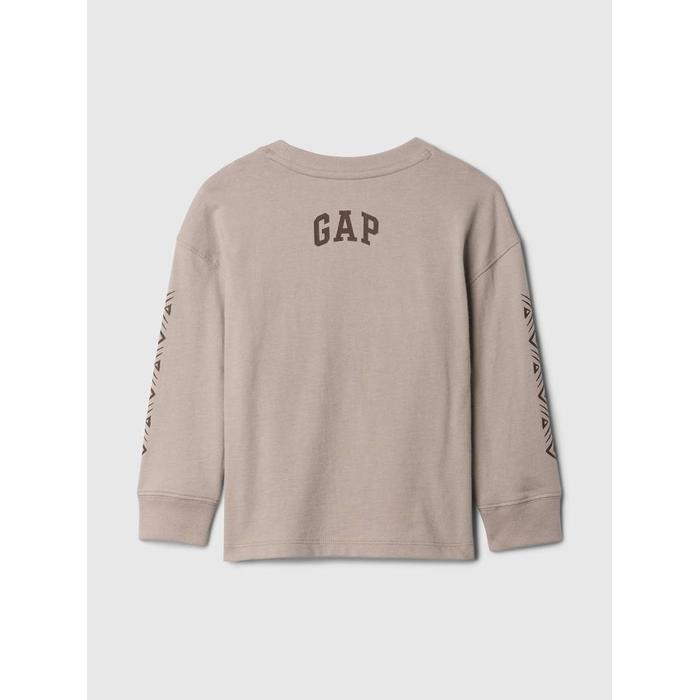 Disney Футболка с рисунком Gap × Moana цвет: Коричневый