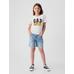 Gap Logo Garfield Grafikli T-Shirt цвет: Белый