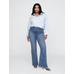 High Rise '70s Flare Curvy Jean Pantolon цвет: Голубой