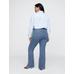 High Rise '70s Flare Curvy Jean Pantolon цвет: Голубой