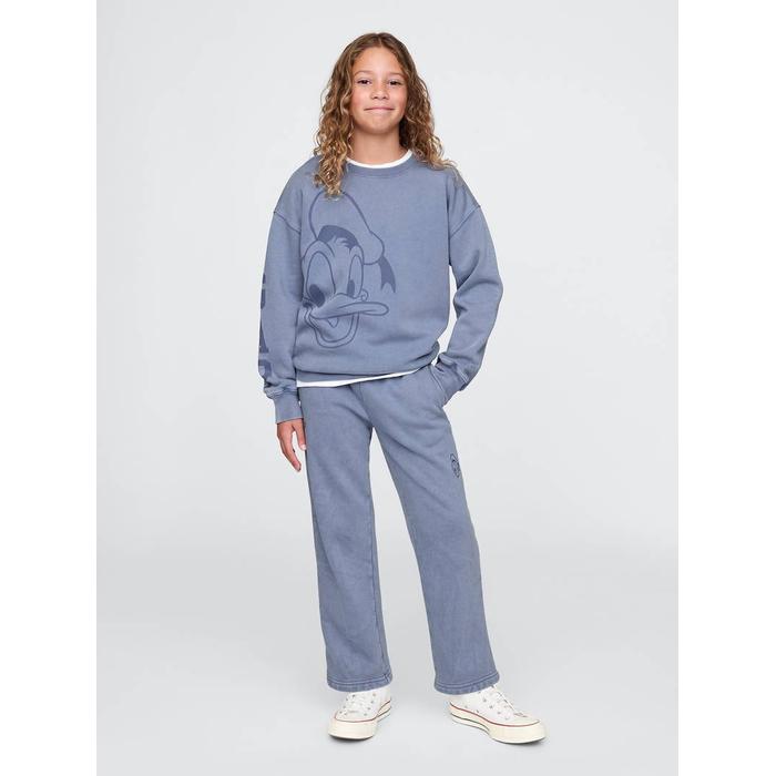 Gap × Disney Gap Logo VintageSoft Fleece Eşofman Altı цвет: Голубой